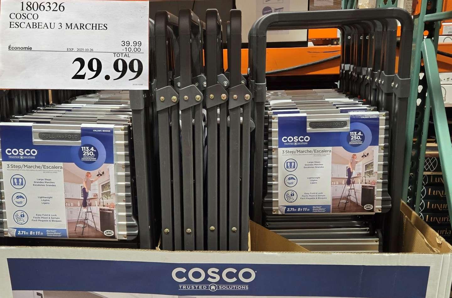 COSCO ESCABEAU 3 MARCHES at Costco