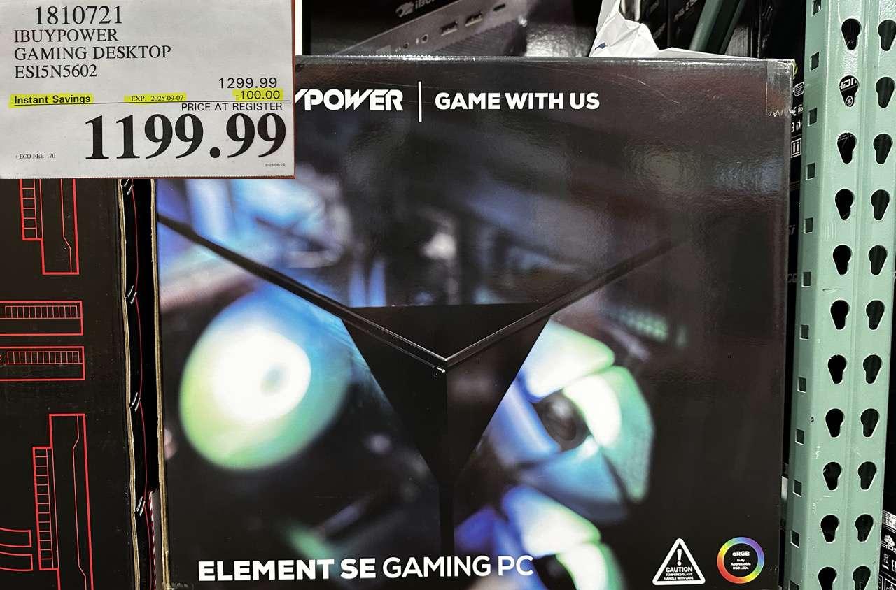 IBUYPOWER GAMING DESKTOP ESI5N5602 at Costco