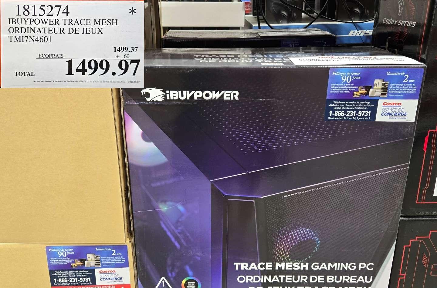 IBUYPOWER TRACE MESH  ORDINATEUR DE BUREAU at Costco