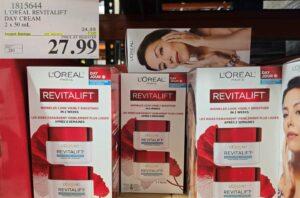 L'OREAL REVITALIFT DAY CREAM 2 X 50ML at Costco