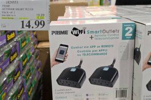 PRIME OUTDOOR SMART PLUGS PACK OF 2 at Costco