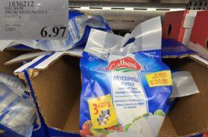 GALRANI FRESH MOZZARELLA 3 X 227 G at Costco