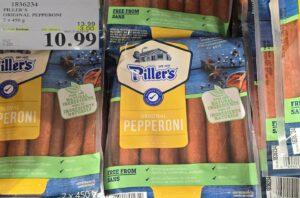 PILLER'S ORIGINAL PEPPERONI 2 x 450 g at Costco