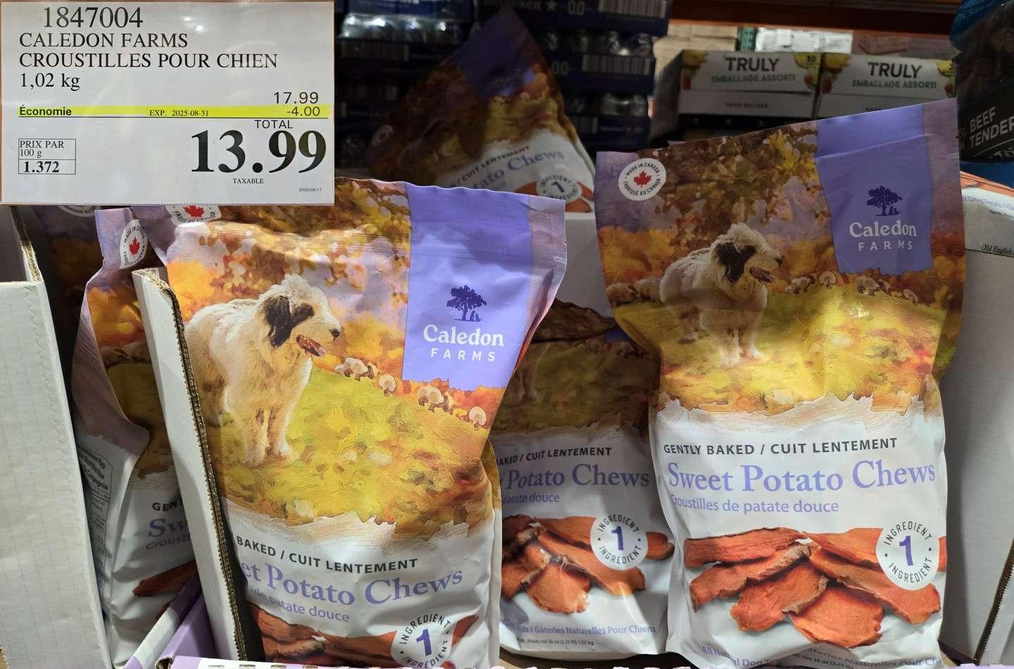 CALEDON FARMS CROUSTILLES POUR CHIEN 1.02 kg at Costco