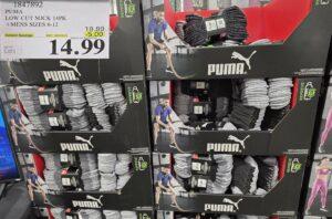 PUMA LOW CUT SOCKS 14PK +MENS SIZES 6-12 at Costco
