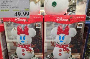 DISNEY SNOWMAN MICKEY AND MINNIE - Costco Canada deal - Save $40.00 - Toys and Baby