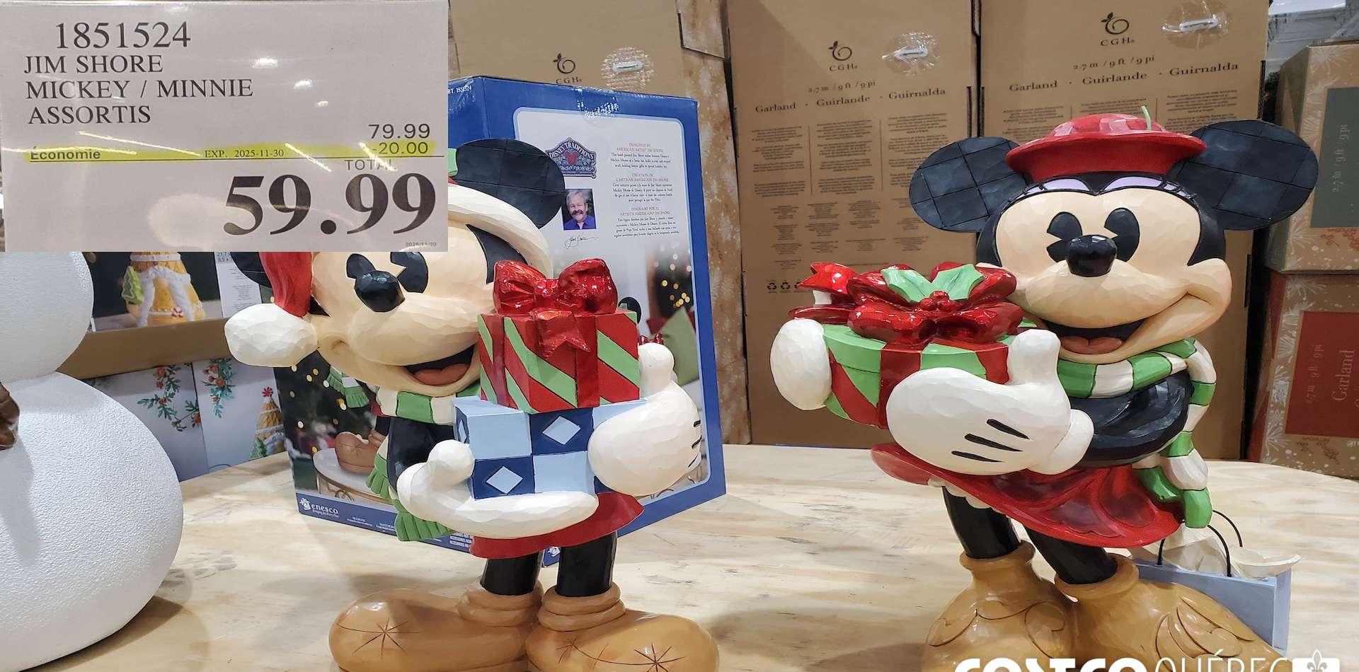 JIM SHORE MICKEY/MINNIE ASSORTIS at Costco