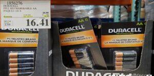 PILE RECHARGEABLE AA PAQUET DE 6 at Costco