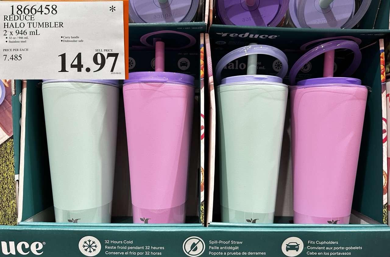 REDUCE HALO TUMBLER PACK OF 2 at Costco