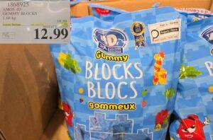 AMOS 4D GUMMY BLOCKS 1.02KG at Costco