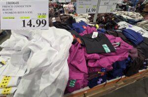 FRENCH CONNECTION BLOUSE  WOMENS SIZES S-XXL at Costco
