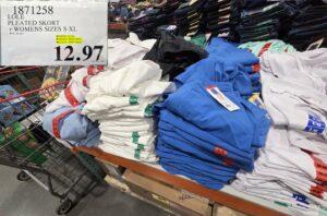 LOLE PLEATED SKORT WOMENS SIZES XS-XL at Costco