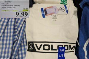 VOLCOM SHORT SLEEVE T-SHIRT MENS SIZES S-XXL at Costco