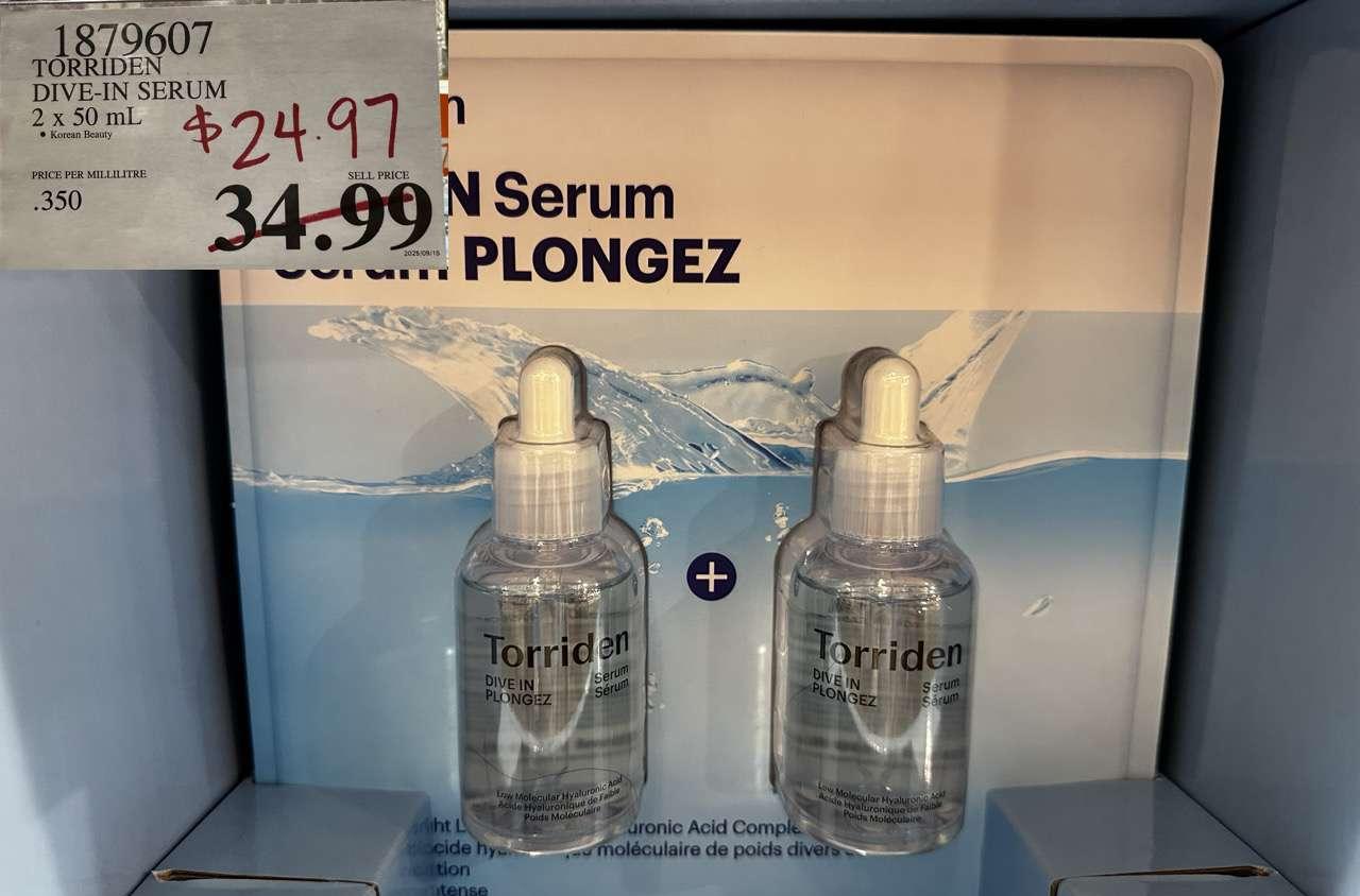TORRIDEN DIVE-IN SERUM 2 X 50ML at Costco