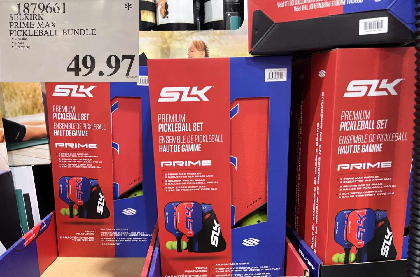 SELKIRK PRIME MAX PICKLEBALL BUNDLE at Costco
