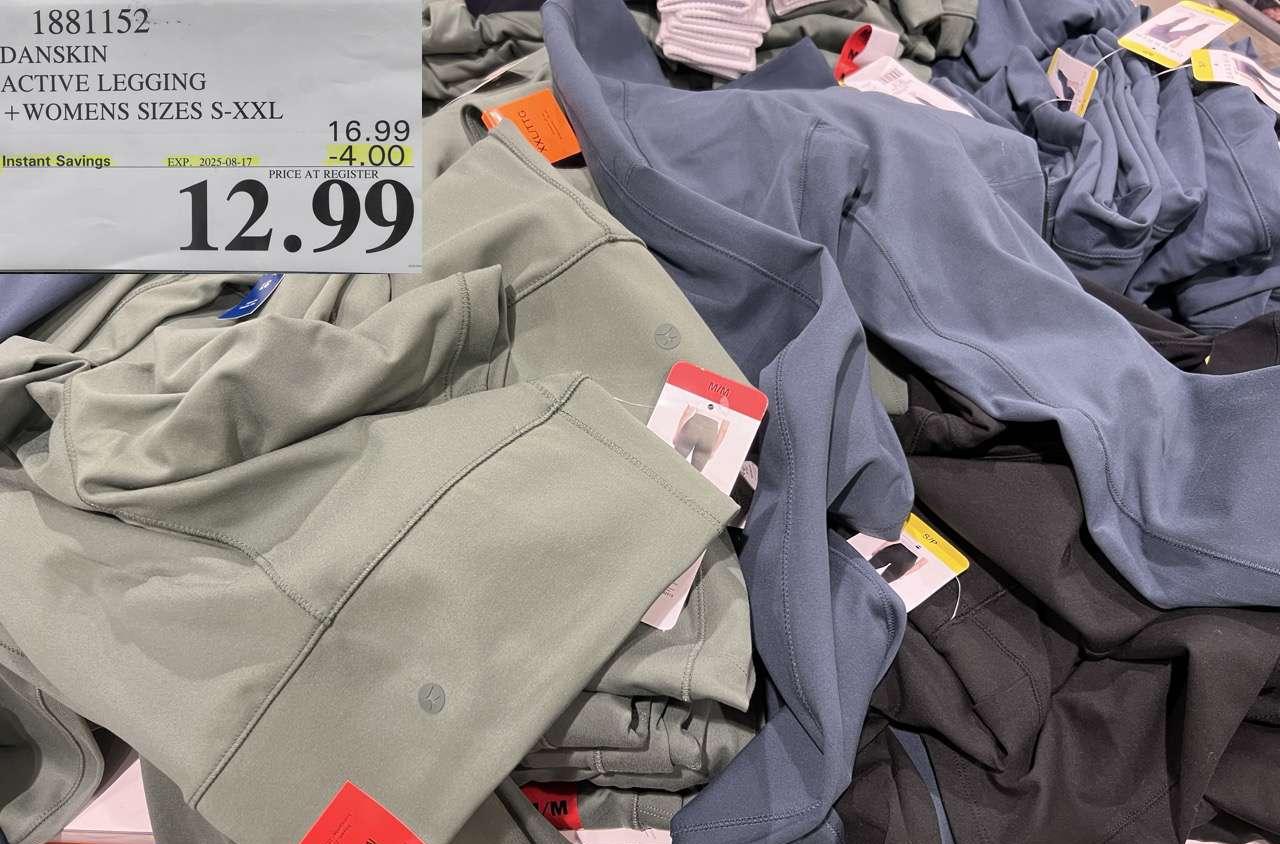 DANSKIN ACTIVE LEGGING WOMENS SIZES S-XXL at Costco
