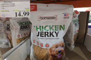 CHEWMASTERS CHICKEN JERKY 2.2 kg at Costco