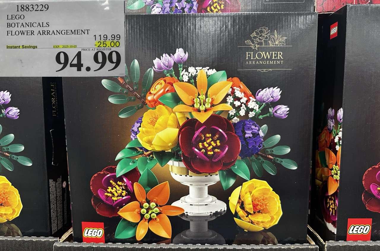 LEGO BOTANICALS FLOWER ARRANGEMENT at Costco
