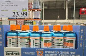 THERABREATH MOUTHWASH ICY MINT 2 X 1L - Costco Canada deal - Save $6.00 - Health and Beauty