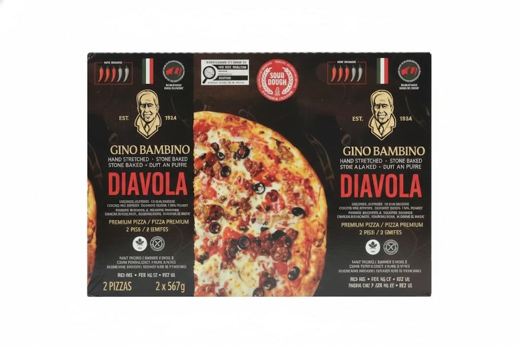 Gino Bambino Diavola Pizza 2 x 663 g