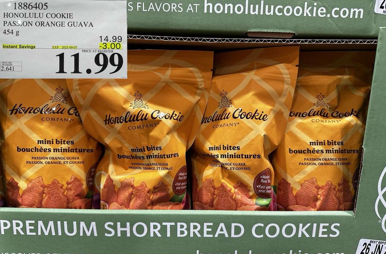 HONOLULU COOKIE PASSION ORANGE GUAVA 454G - Costco Canada deal - Save $3.00 - Food & Beverage