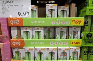OFF! BOTANICALS REPELLENT 2 X 142G at Costco