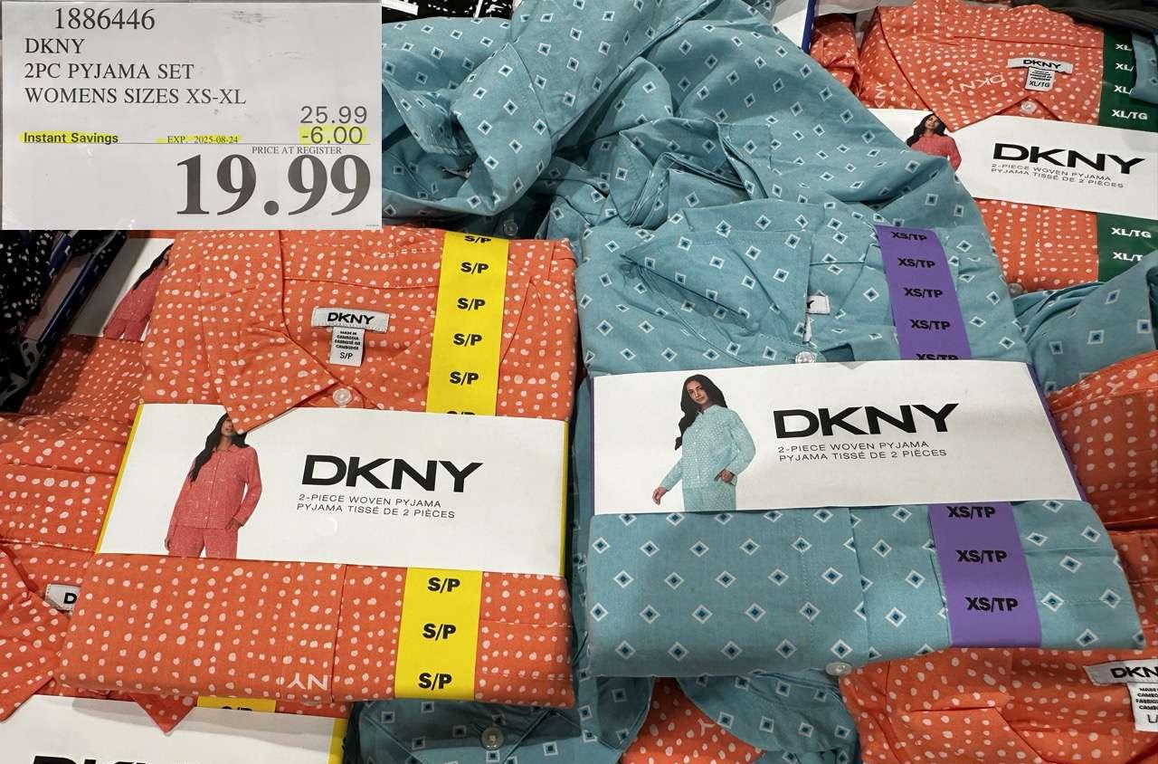 DKNY PYJAMA SET WOMENS SIZES XS-XL at Costco