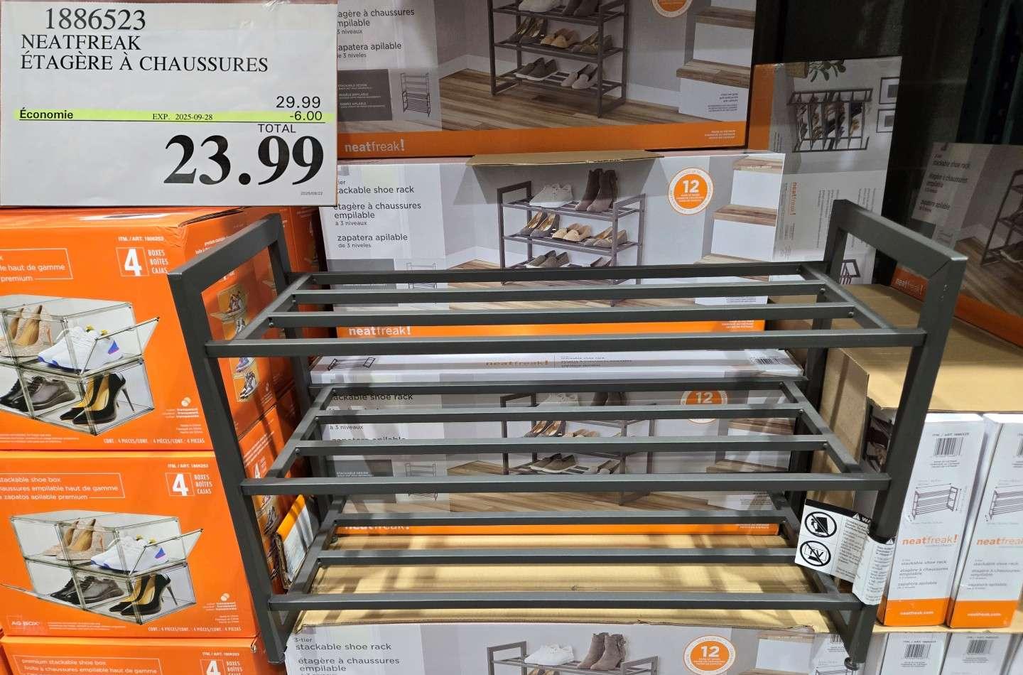 NEATFREAK  ETAGERE A CHAUSSURES at Costco