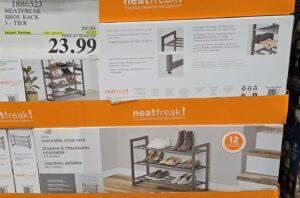 NEATFREAK SHOE RACK 3 TIER at Costco