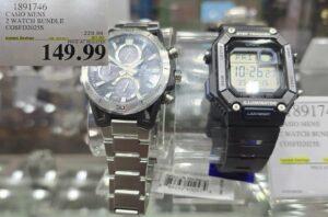 CASIO MENS 2 WATCH BUNDLE COSFD2025S at Costco