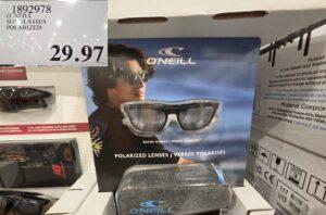 O'NEILL SUNGLASSES POLARIZED at Costco