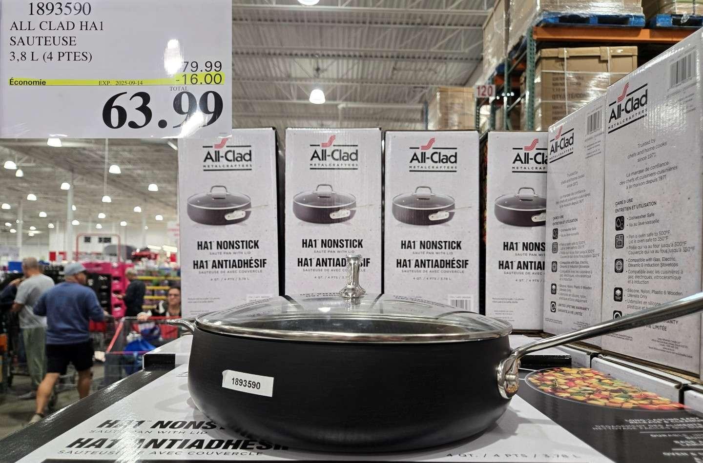 ALL CLAD HA1 SAUTEUSE 3,8 L (4 PTES) at Costco