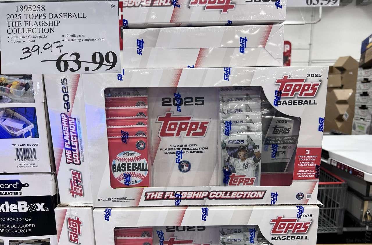 2025 TOPPS BASEBALL THE FLAGSHIP COLLECTION at Costco