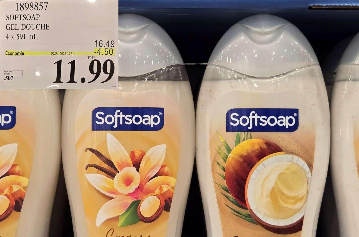 SOFTSOAP GEL DOUCHE 4x 591 mL at Costco