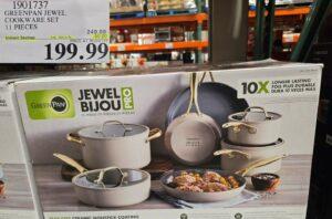 GREENPAN JEWEL COOKWARE SET 11 PIECES - Costco Canada deal - Save $50.00 - Household Essentials