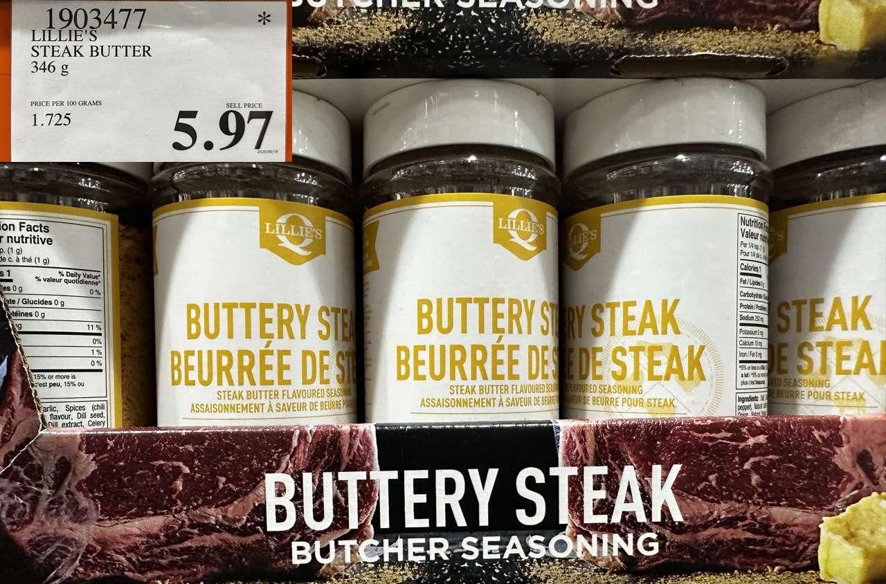 LILLIE'S STEAK BUTTER 346G at Costco