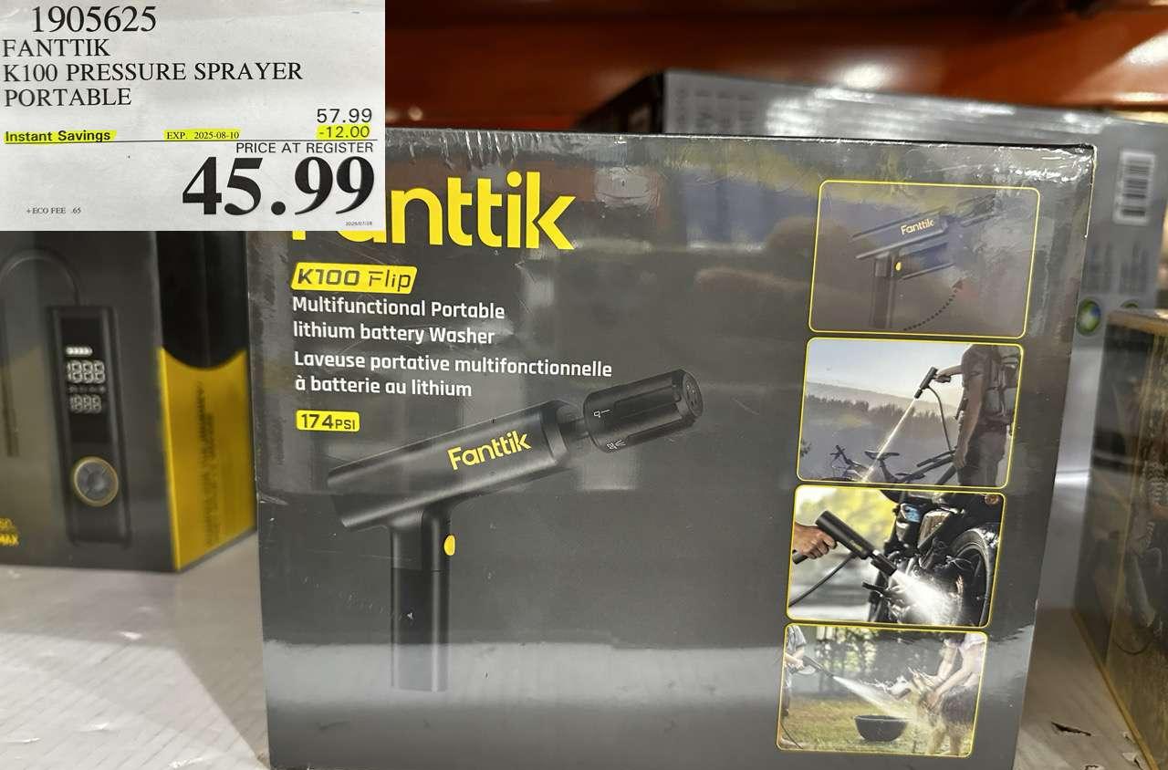 FANTTIK K100 PRESSURE SPRAYER PORTABLE at Costco