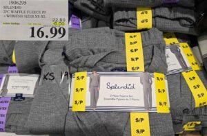 SPLENDID 2PC WAFFLE FLEECE PJ WOMENS SIZES XS-XL at Costco