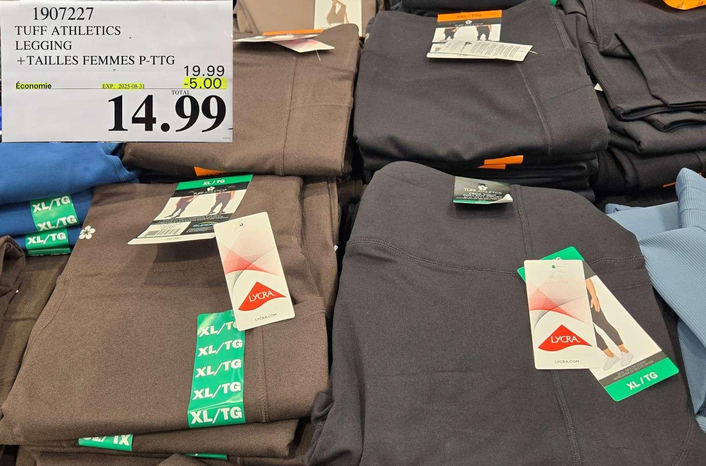 TUFF ATHLETICS _ LEGGING +TAILLES FEMMES P-TTG at Costco