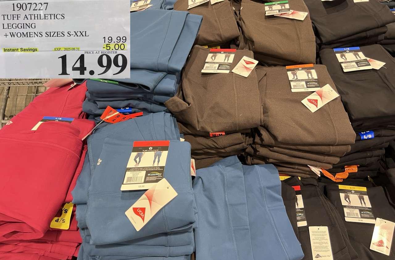 TUFF ATHLETICS LEGGING WOMENS SIZES S-XXL at Costco