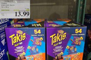 TAKI'S GALAXY PACK 54 X 28G at Costco