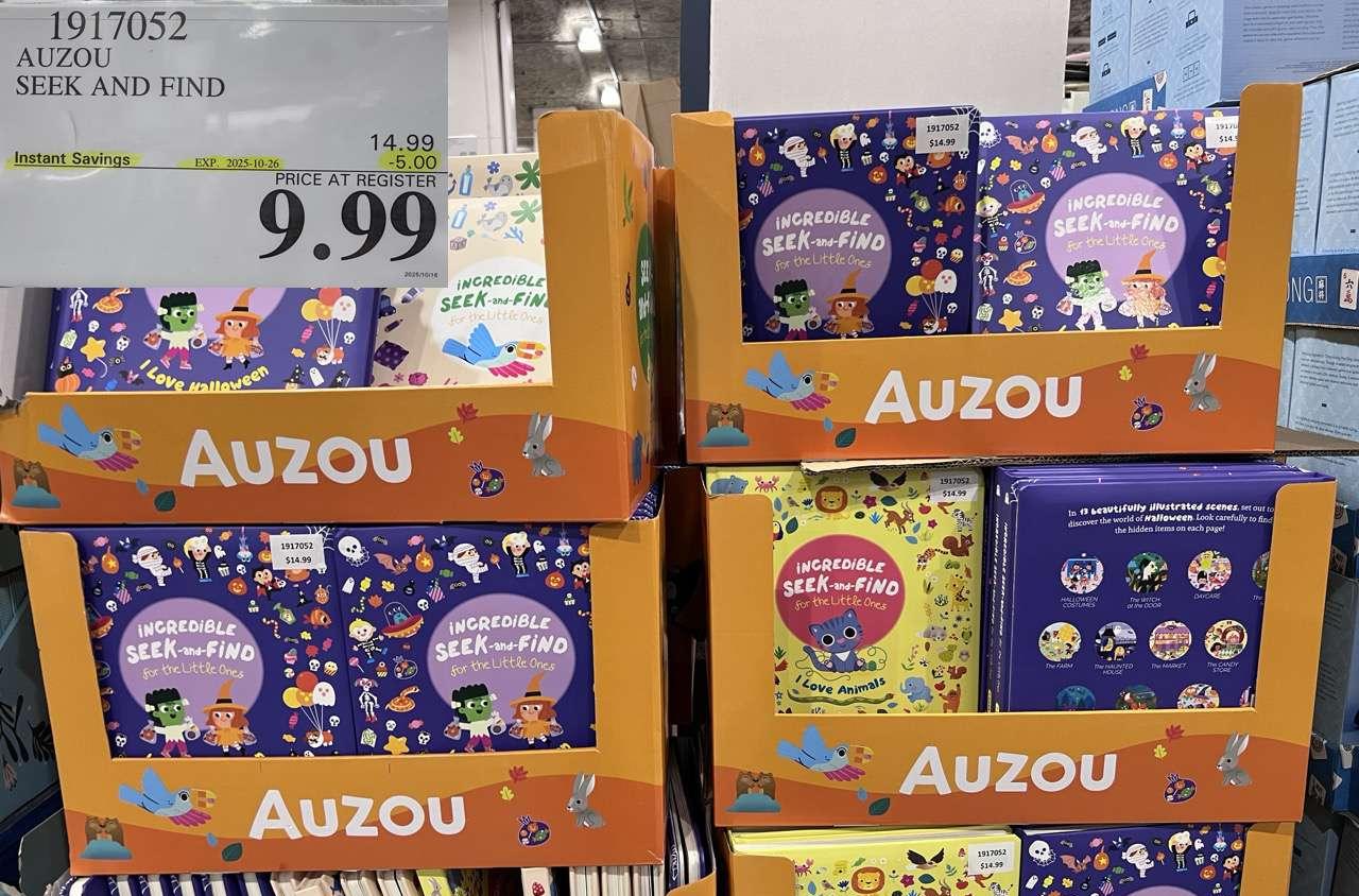 AUZOU SEEK AND FIND - Costco Canada deal - Save $5.00 - Books and Media