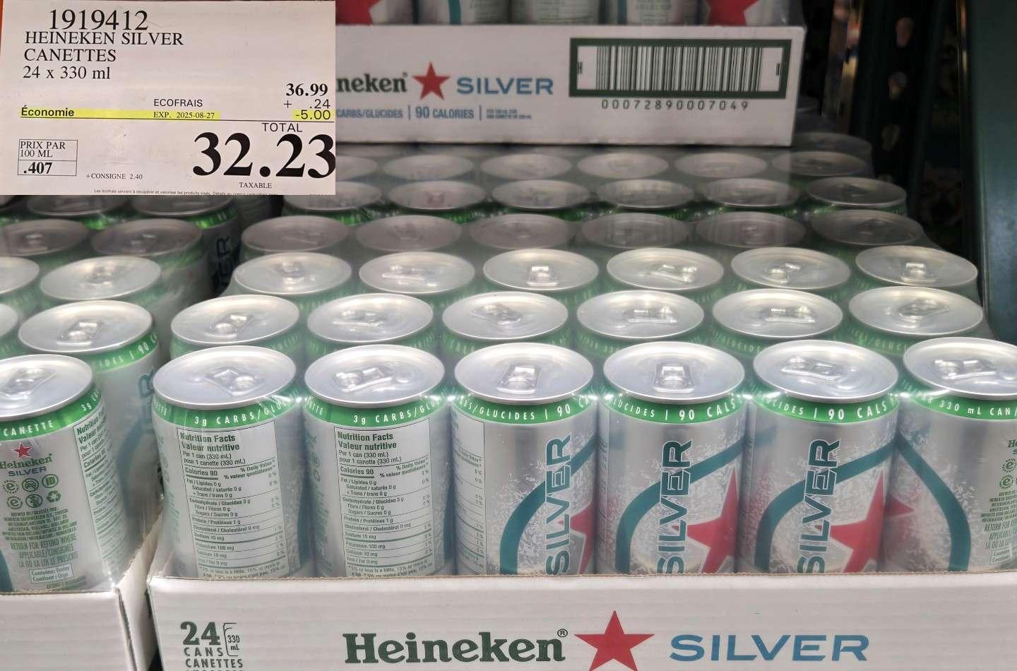 HEINEKEN SILVER CANETTES 24 x 330 mL at Costco
