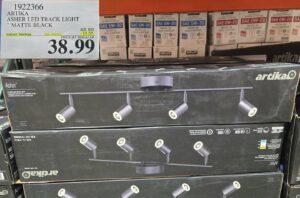 ARTIKA ASHER LED TRACK LIGHT MATTE BLACK at Costco