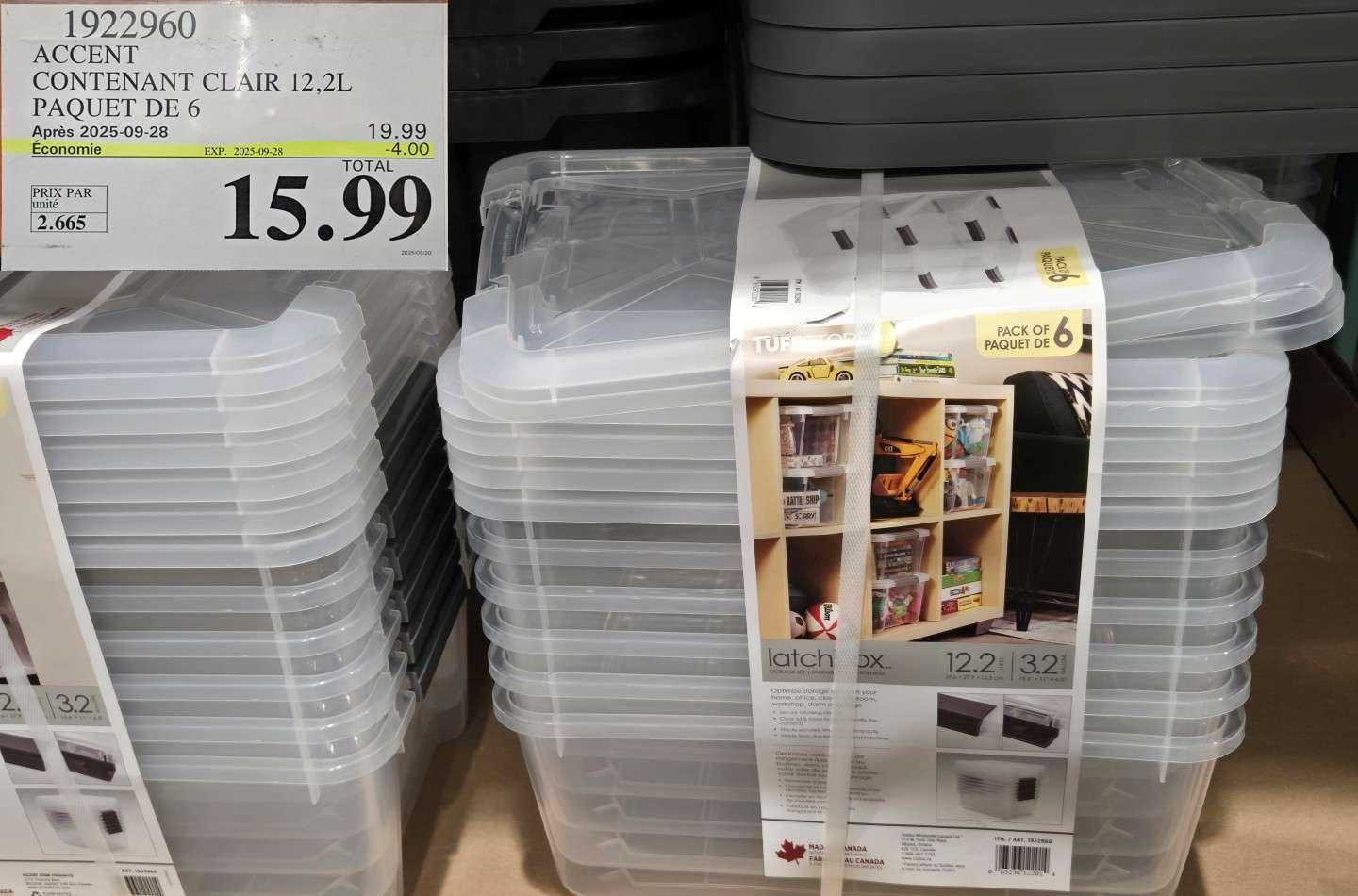 ACCENT CONTENANT CLAIR 12.2 PAQUET DE 6 at Costco