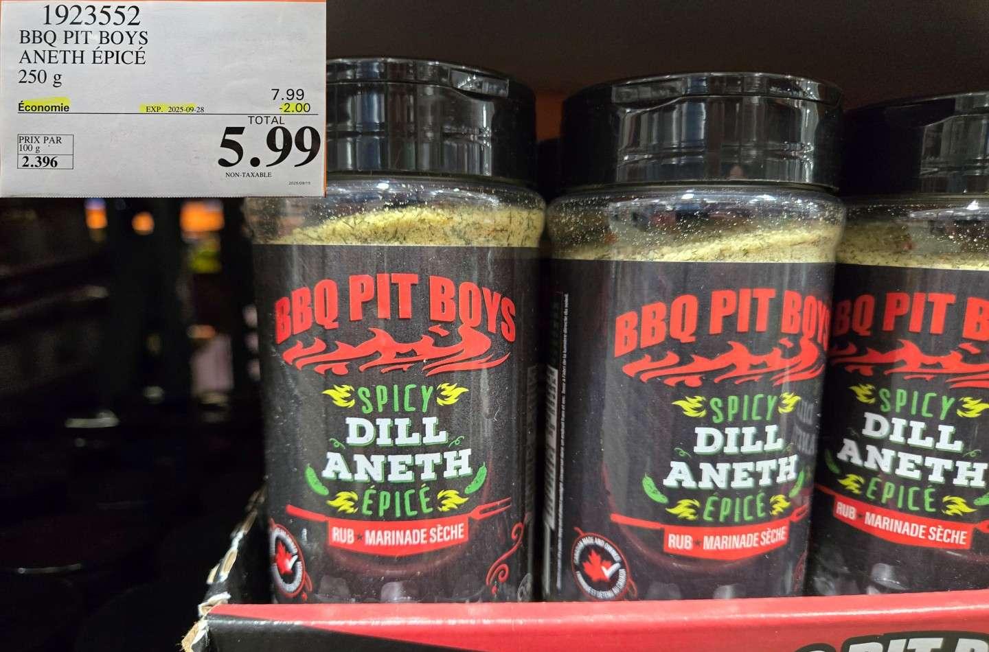 BBQ PIT BOYS ANETH EPICE 250 g at Costco