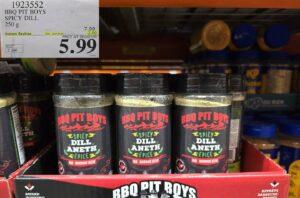 BBQ PIT BOYS SPICY DILL 250 g at Costco