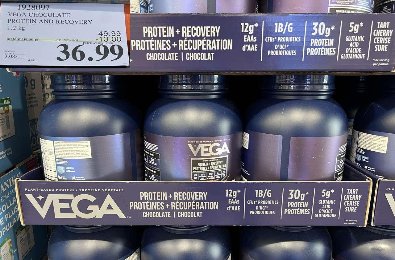 VEGA CHOCOLATE PROTEIN AND RECOVERY 1.2 KG at Costco