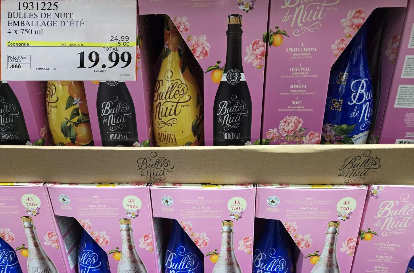 BULLES DE NUIT EMBALLAGE D*ETE 4x 750 mL at Costco