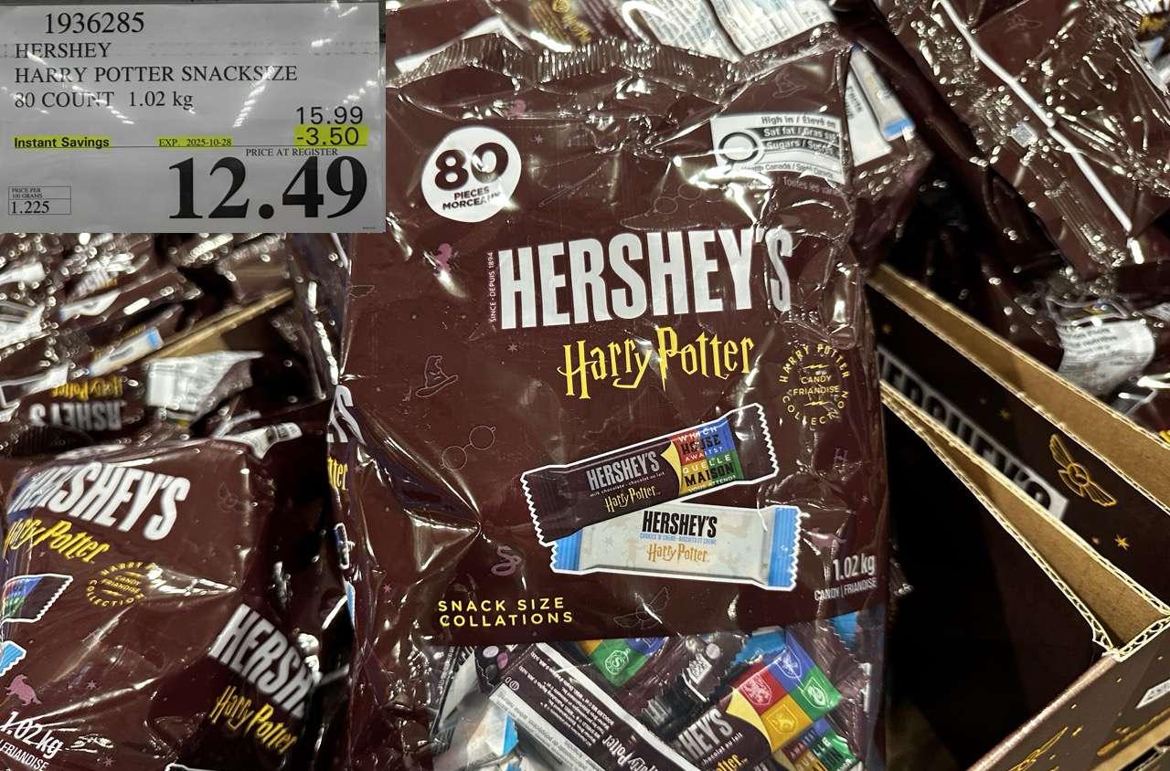 HERSHEY HARRY POTTER SNACKSIZE 80 COUNT 1.02KG at Costco